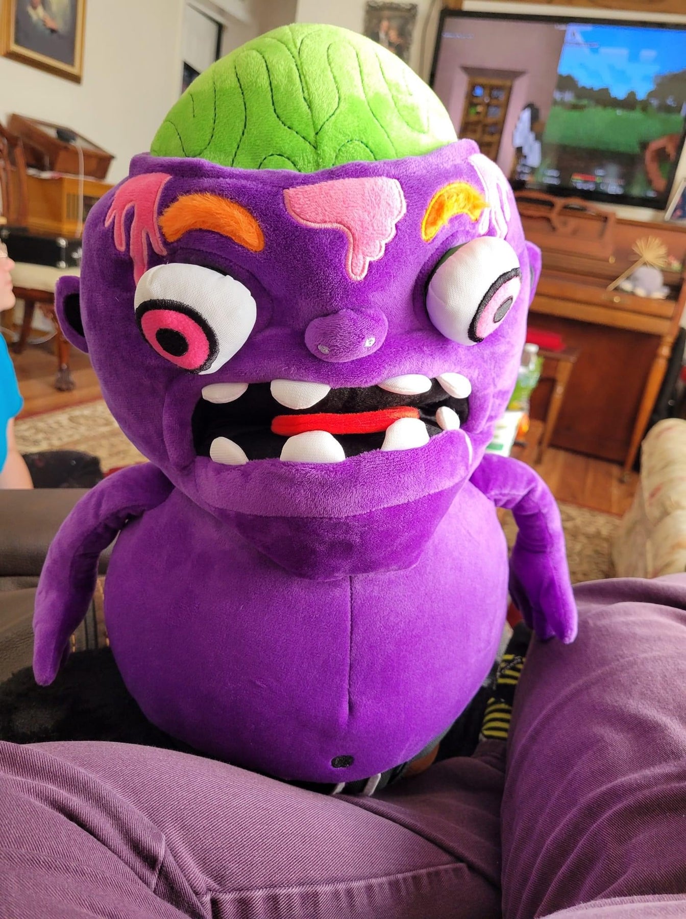 Purple Zombie based on the plush : r/PlantsVSZombies